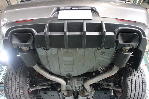 ダッジチャレンジャー　2015y ワンオフマフラー ダッジ チャレンジャー 可変バルブ付ワンオフマフラー 【型式