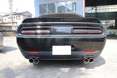 ダッジ チャレンジャー SXT ワンオフ マフラー 【型式