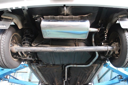 ぺ*ぺ様 ワンダーシビック　ワンオフマフラー　E-AT シビック　USDM JD ぺ*ぺ様 ワンダーシビック ワンオフマフラー E-AT シビック USDM JD