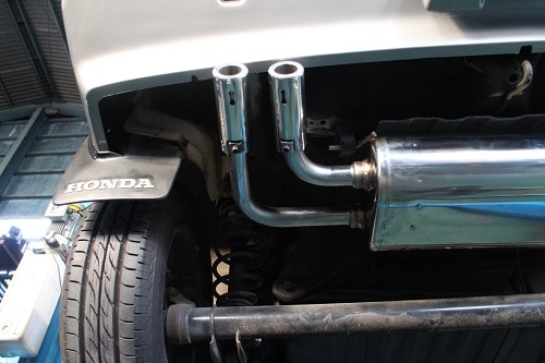 ホンダ ワンダーシビック ワンオフマフラー 【型式：E－AH