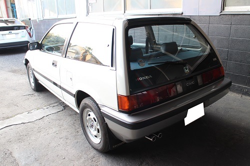 ぺ*ぺ様 ワンダーシビック　ワンオフマフラー　E-AT シビック　USDM JD ホンダ ワンダーシビック ワンオフマフラー 【型式：E－AH