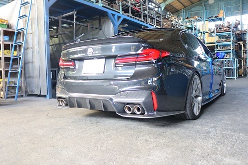 BMW G30 530i ワンオフマフラー 【型式：ABA－JR20