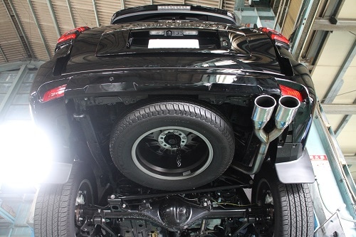 トヨタ 150プラド ワンオフマフラー 【型式：3DA