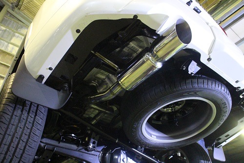 トヨタ ランクル300ZX ワンオフマフラー【型式：3DA