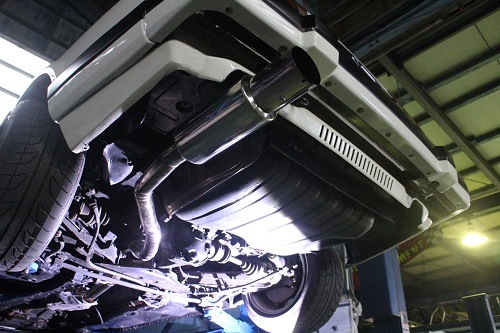 日産 フェアレディZ130 マフラー加工 【型式：S130