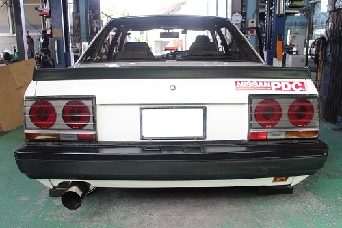 ニッサン スカイライン ワンオフマフラー 【型式：DR30