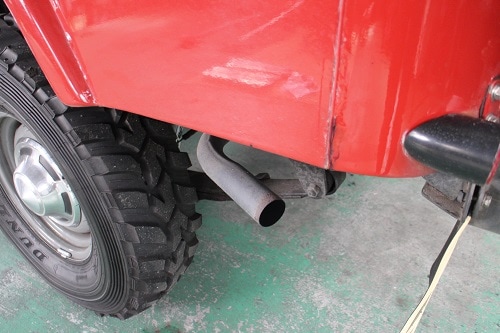 トヨタ ランドクルーザー40 ワンオフマフラー 【型式：BJ42