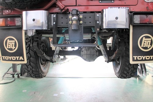 トヨタ ランドクルーザー40 ワンオフマフラー 【型式：BJ42