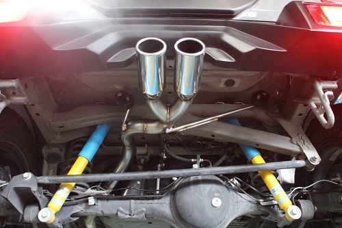 スズキ ジムニーシエラ ワンオフマフラー【型式：JB74W