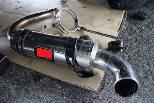 スズキ ジムニーシエラ ワンオフマフラー【型式：JB74W