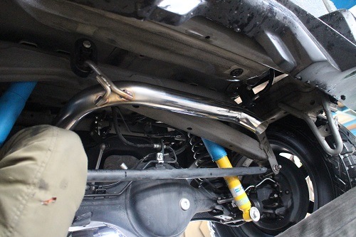 ジムニーjb23用ワンオフマフラー スズキ ジムニーシエラ ワンオフマフラー【型式：JB74W