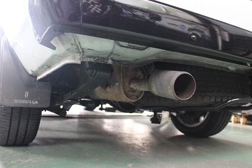 トヨタ カローラ バン ワンオフマフラー 【型式：KE74V