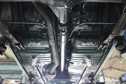 トヨタ カローラ バン ワンオフマフラー 【型式：KE74V