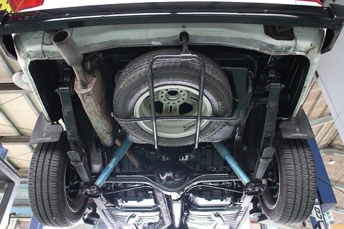 トヨタ カローラ バン ワンオフマフラー 【型式：KE74V