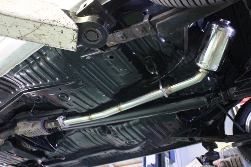 トヨタ カローラ バン ワンオフマフラー 【型式：KE74V