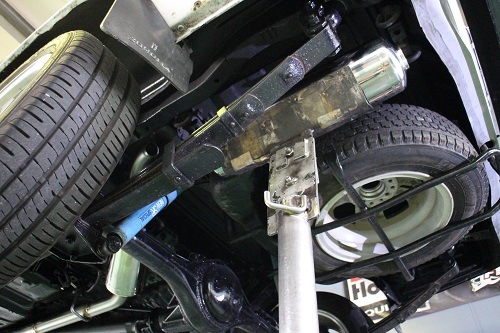 トヨタ カローラ バン ワンオフマフラー 【型式：KE74V