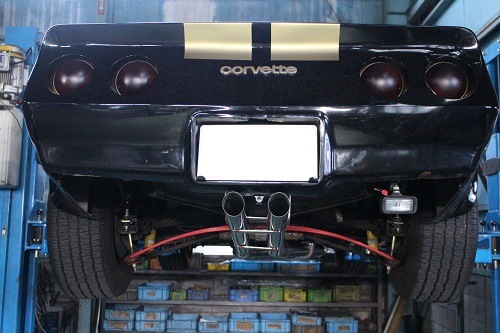 シボレーC3コルベット ワンオフ マフラー 【型式：－】 | ワンオフ 