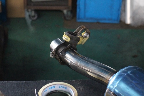 トヨタ クラウンバン ワンオフマフラー 【型式：GS136V