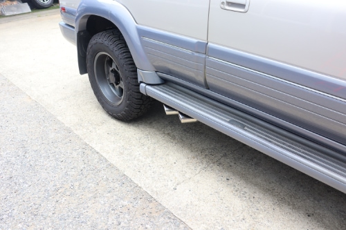 トヨタ ランクル80 ワンオフマフラー 【型式：―】 | ワンオフ製作