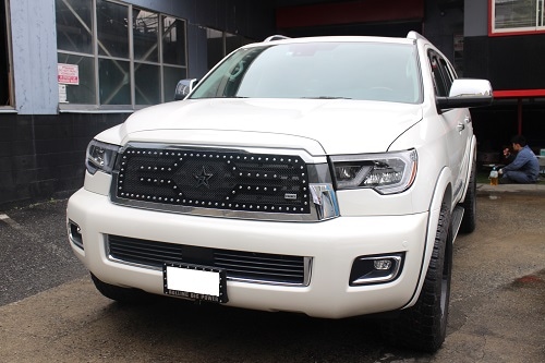 USトヨタ セコイア ワンオフ マフラー 【型式：－】 | ワンオフ製作