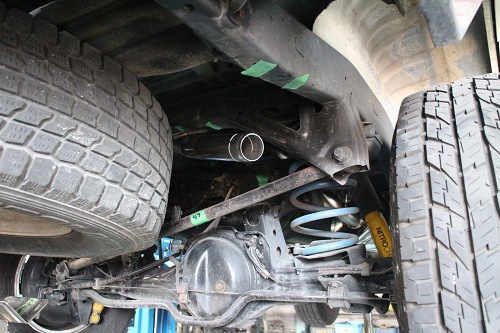 トヨタ ランクル80 ワンオフマフラー 【型式：FZJ80G