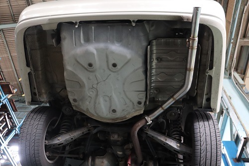 トヨタ 17クラウン ワンオフマフラー 【型式：TAJZS171