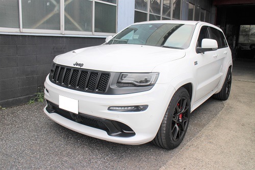Jeep グランドチェロキーSRT8 社外マフラー加工 【型式