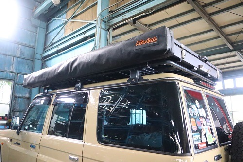 トヨタ ランクル76 ワンオフ加工【型式：CBF－GRJ76