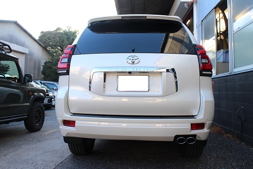 トヨタ ランクル150プラド ワンオフマフラー 【型式：CBA