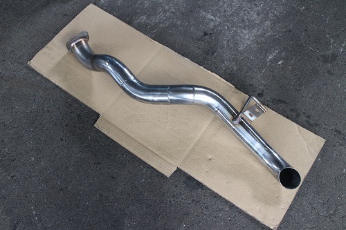 トヨタ ランドクルーザー78トゥルーピー ワンオフマフラー