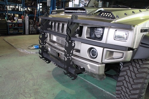 GM ハマーH2 ワンオフグリルガード 【型式：－】 | ワンオフ製作