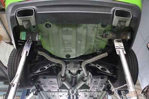 ダッジ チャレンジャーSXT リアストレートマフラー 【型式