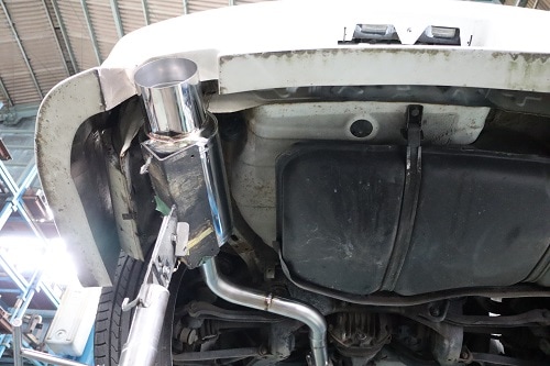 日産 180 SX ワンオフマフラー【型式：－】 | ワンオフ製作事例