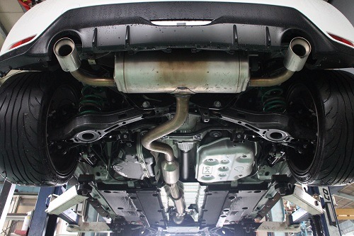 トヨタ GRヤリスRZ ワンオフ マフラー 【型式：4BA 