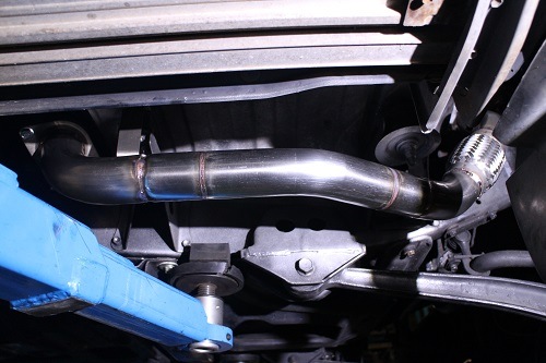 トヨタ ランクル80 ワンオフ フロントパイプ 【型式：KC