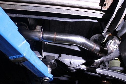 トヨタ ランクル80 ワンオフ フロントパイプ 【型式：KC