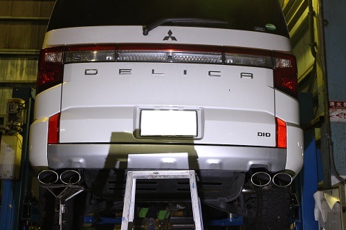 ミツビシ デリカD5 ワンオフマフラー 【型式：CV1W】 | ワンオフ