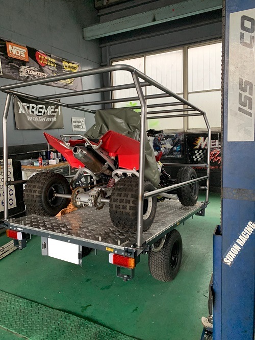 カーゴトレーラー ワンオフ | ワンオフ製作事例 | SUXON RACING