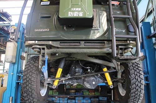 スズキ JB64ジムニー ワンオフマフラー【型式：3BA－JB64W