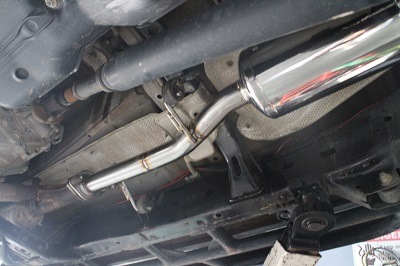 トヨタ FJクルーザー ワンオフマフラー 【型式：CBA