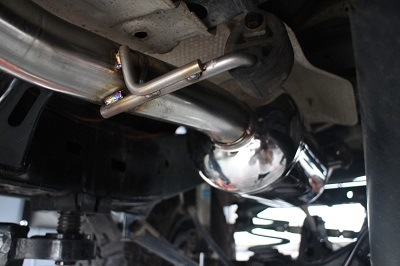 トヨタ FJクルーザー ワンオフマフラー 【型式：CBA