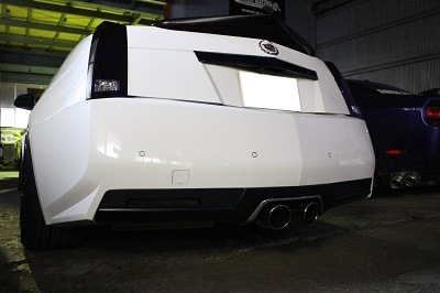 キャデラック CTS 可変バルブ式マフラー 【型式：ABA