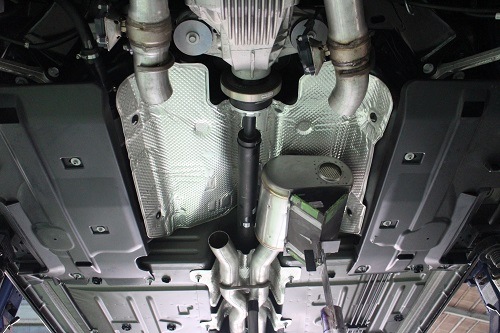 くに様　M(フル) Mベンツ CLA45後期AMG ワンオフマフラー加工 【型式：CBA