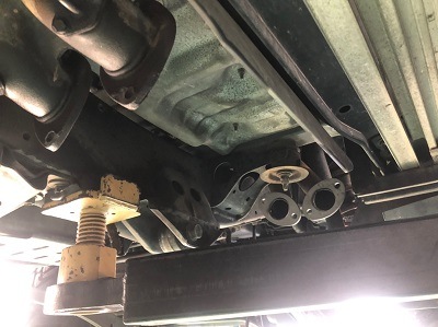 トヨタ ランクル80 ワンオフ フロントパイプ 【型式：E