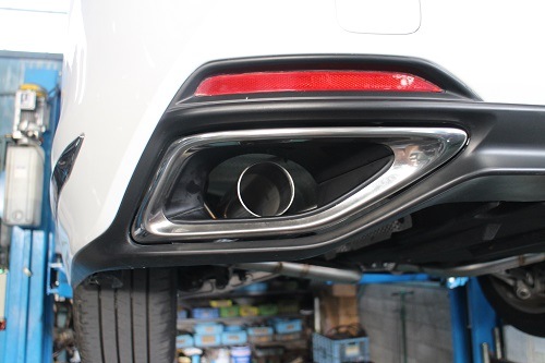 レクサス！LS500！ワンオフストレート！リアピース！ レクサス LS500 ワンオフ マフラー 【型式：－】 | ワンオフ製作