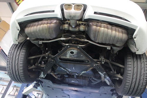 ポルシェ 987ケイマンS ワンオフマフラー 【型式：ABA