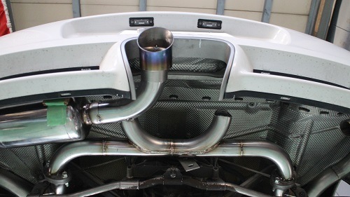 ポルシェ 987ケイマンS ワンオフマフラー 【型式：ABA