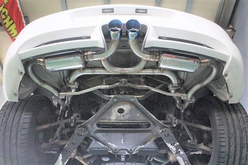 ポルシェ 987ケイマンS ワンオフマフラー 【型式：ABA