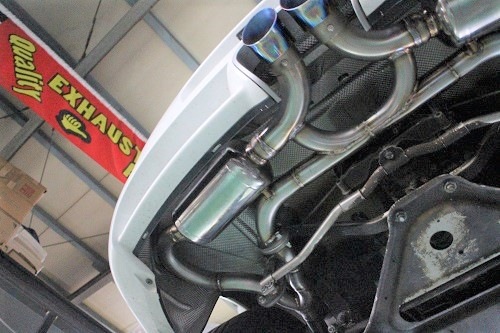 ポルシェ 987ケイマンS ワンオフマフラー 【型式：ABA