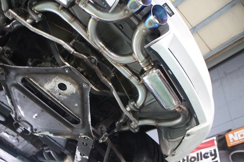 ポルシェ 987ケイマンS ワンオフマフラー 【型式：ABA